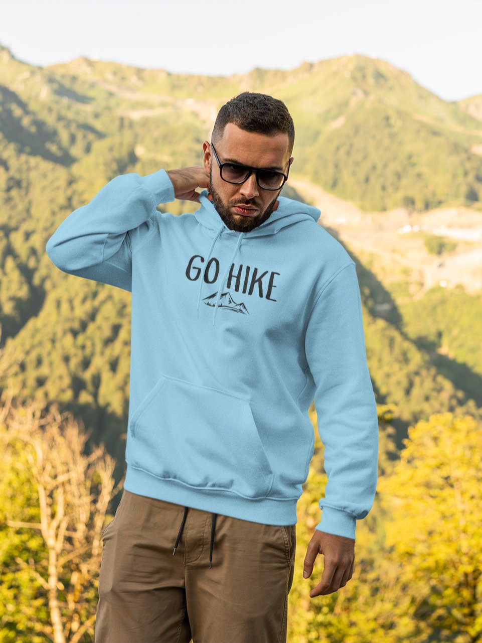 GO HIKE - Heavy Blend Hoodie product image (7)
