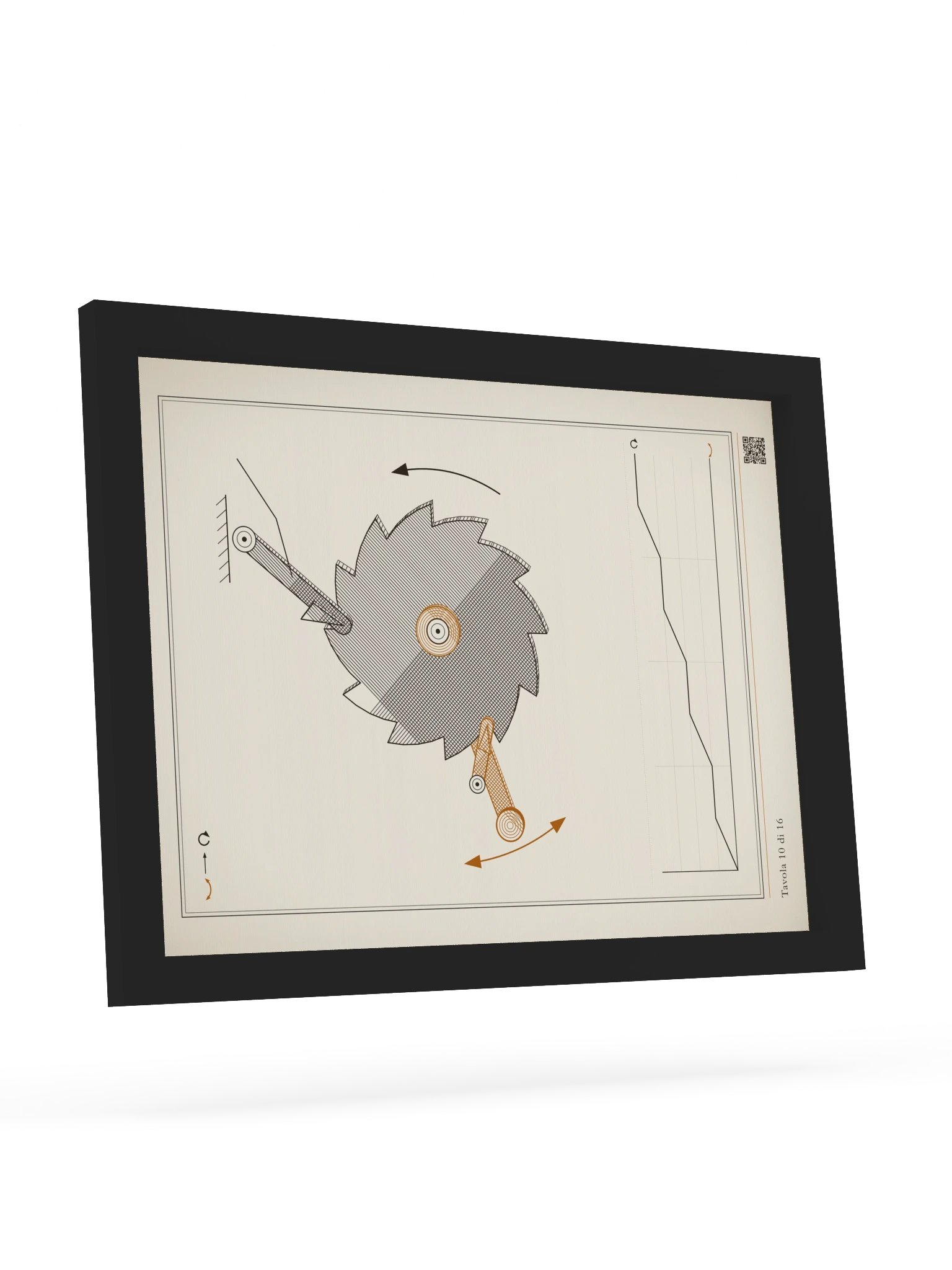 MOTION 10 · Arpionismo · incorniciata product image (9)