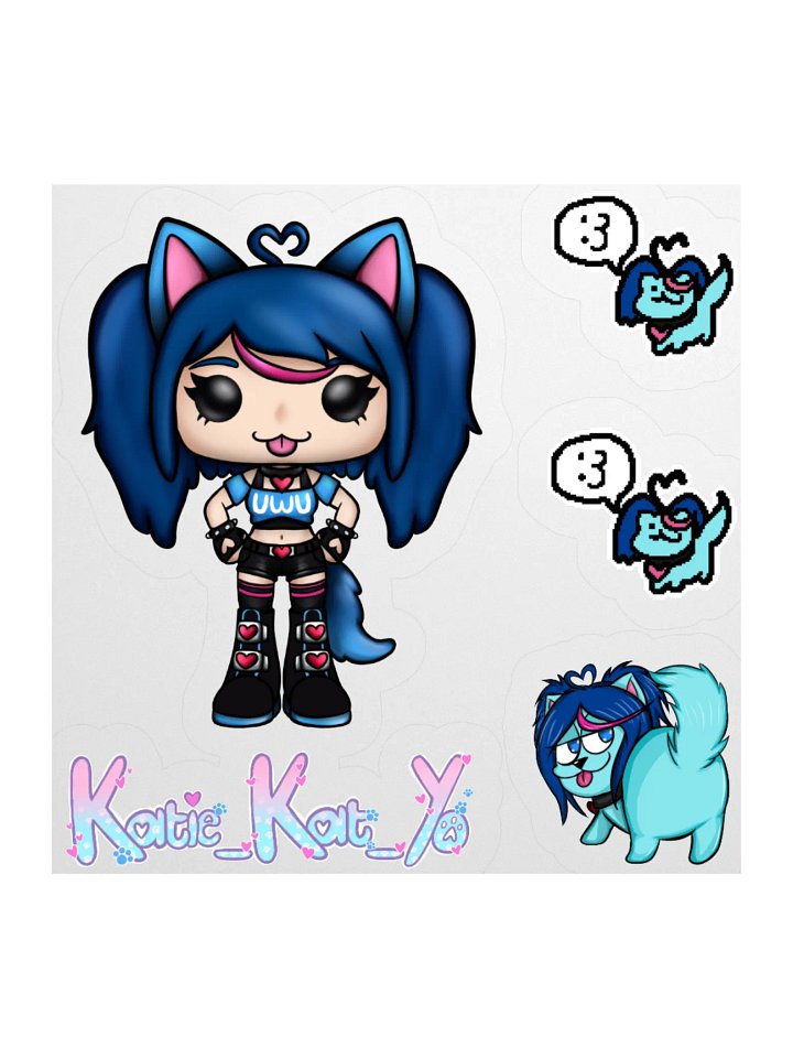 Pop Goes the Katie - Stickers product image (2)