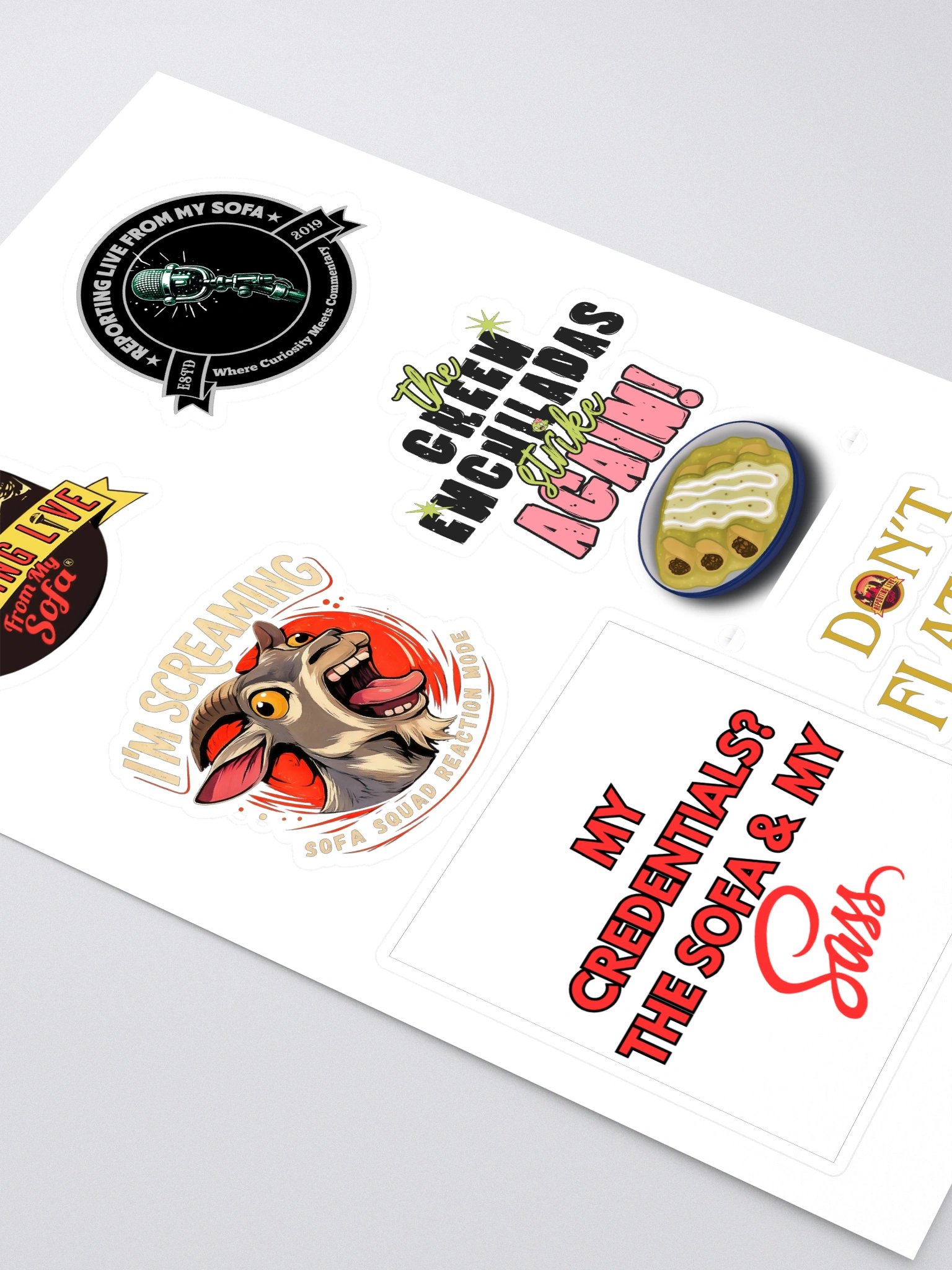 Sofa Squad Sticker Pack product image (2)