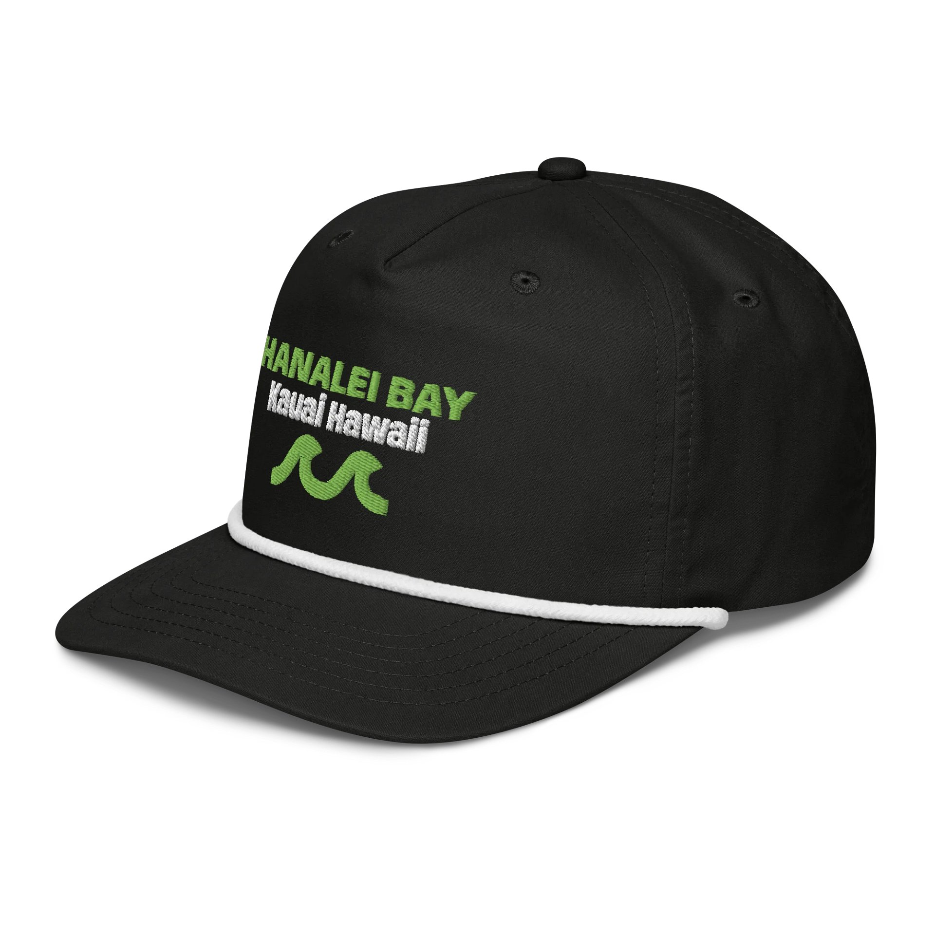 Hanalei Bay Kauai, Hawaii - Big Accessories Golf Rope Cap product image (9)