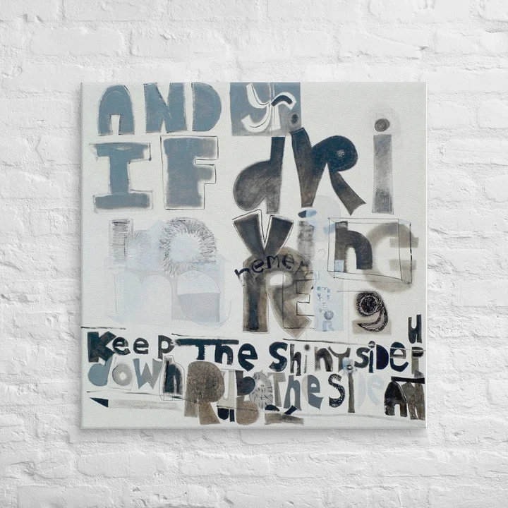 Big Daddy's Advice on Canvas (32" x 32") product image (2)