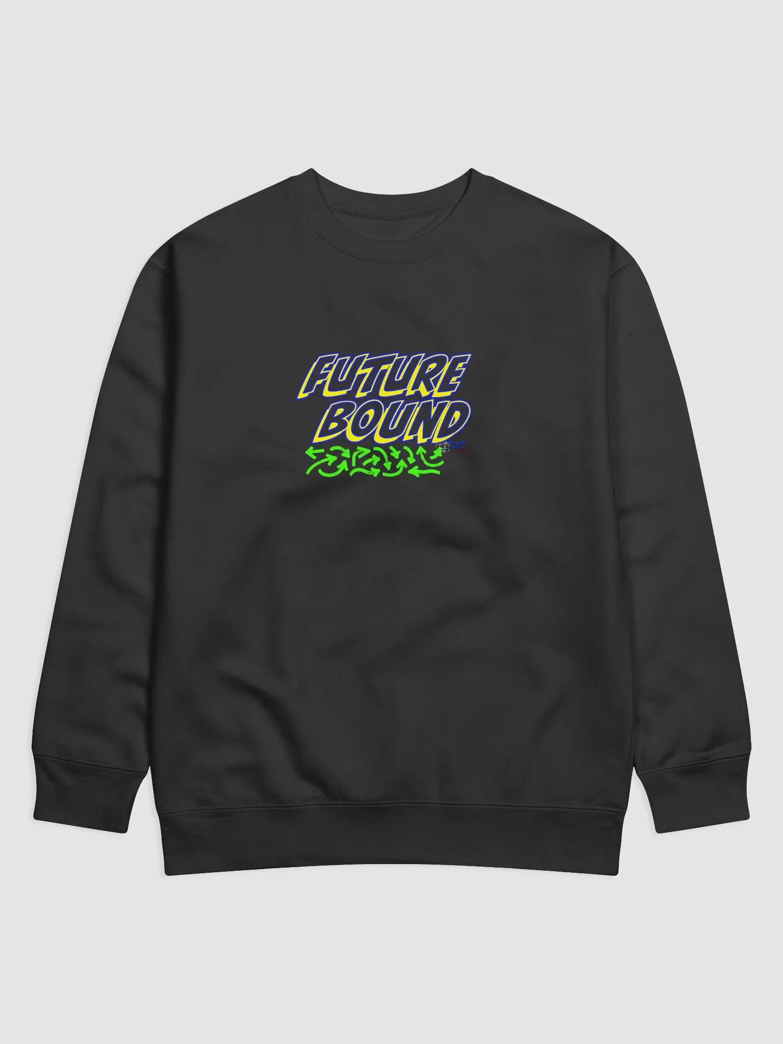 "Future Bound Forward" Crewneck Sweatshirt - Tranquilo Quieto Brand product image (1)