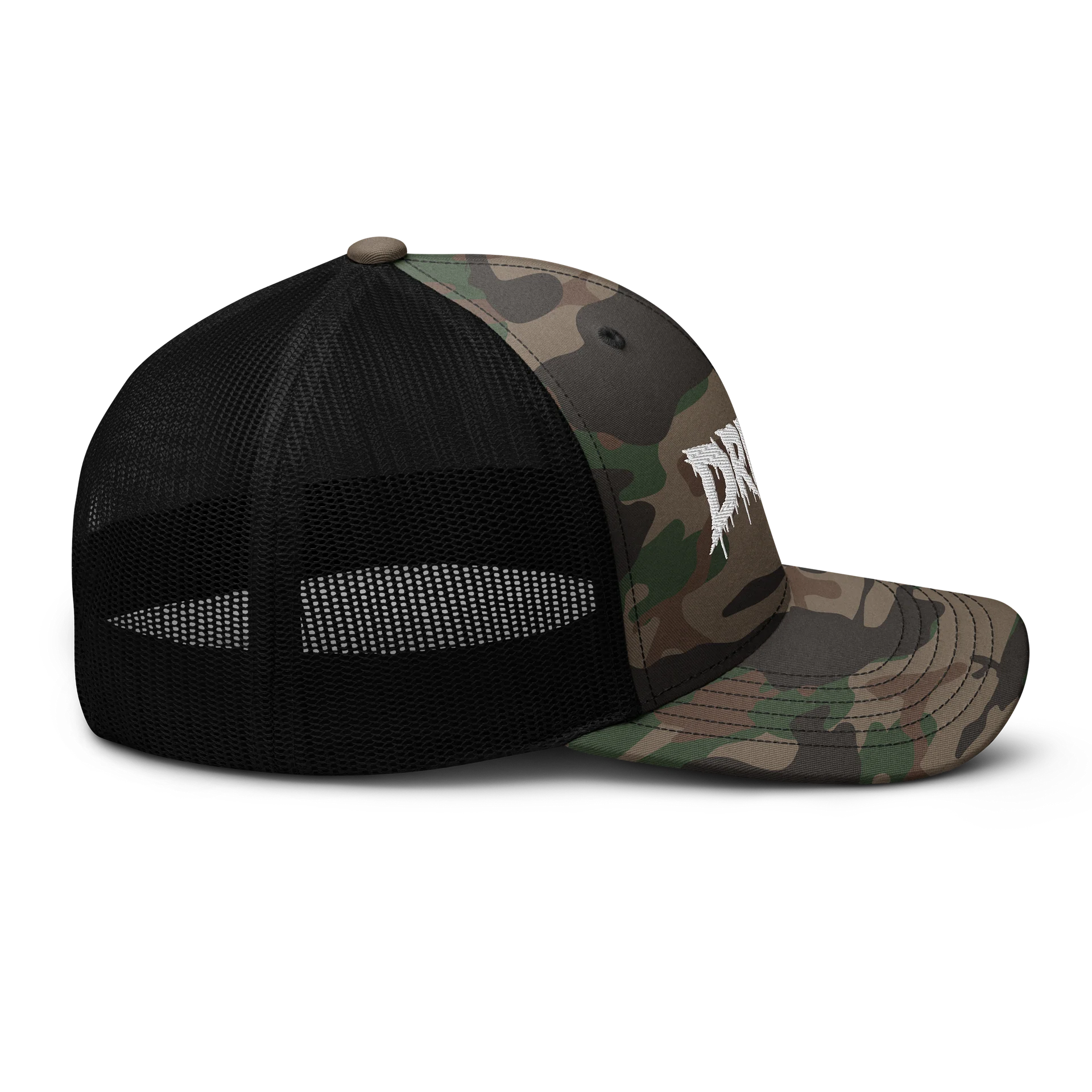 DRIPCO Abstract Camo Trucker Hat product image (7)