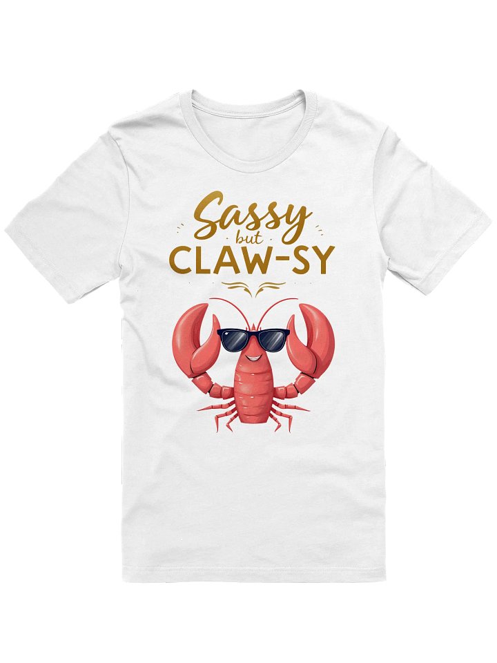 Sassy but Claw-sy | Trendy Chic Lobster Women’s T-Shirt product image (1)