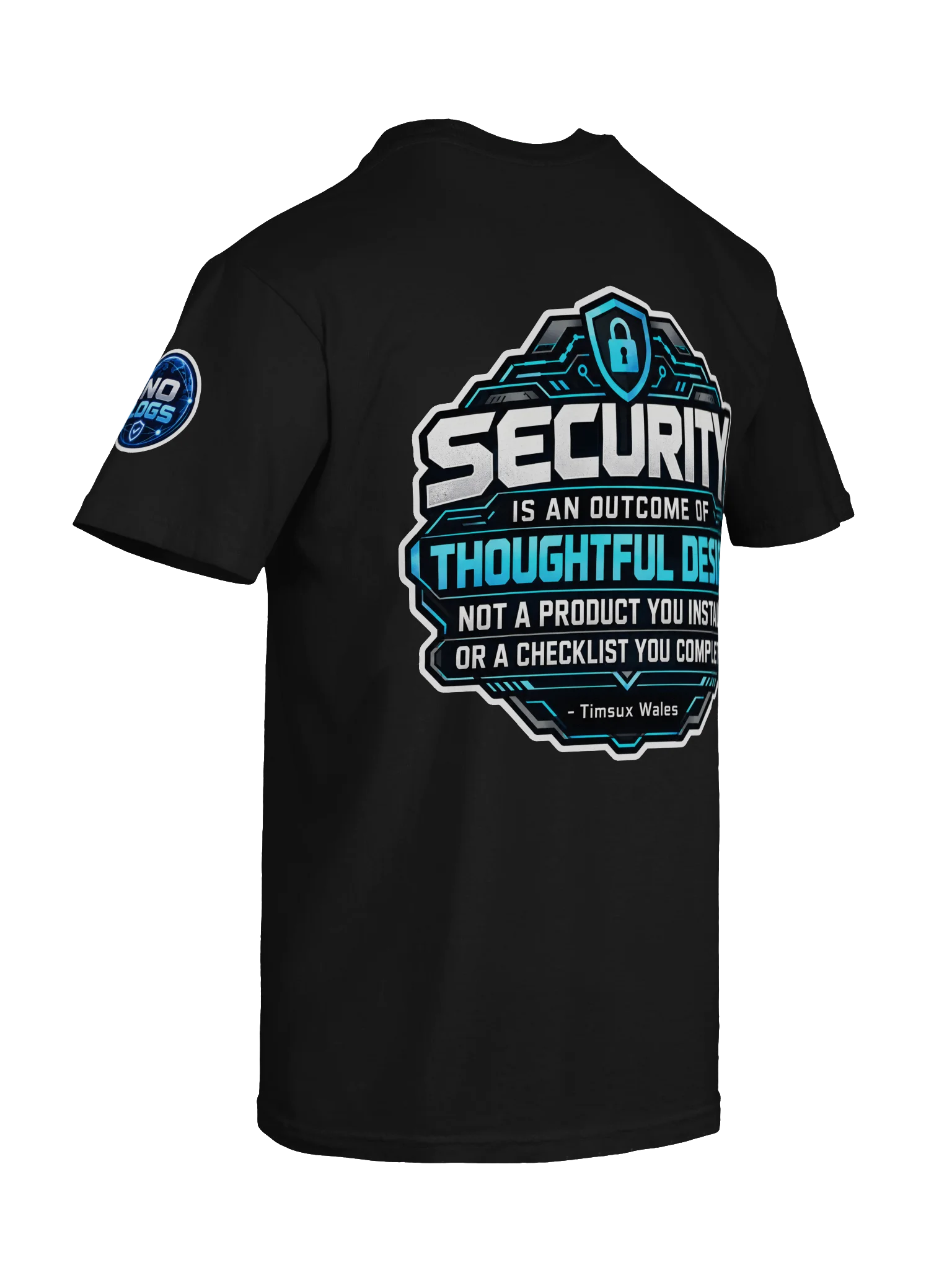 SpyglassVPN - security by design tee product image (12)