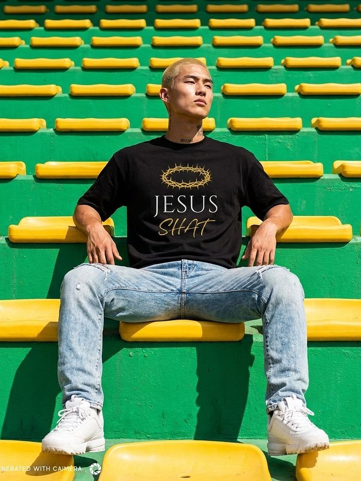 Jesus Shat Tee product image (2)