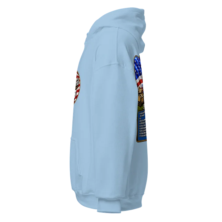 Adult - Gildan Classic Hoodie 18500 - Light Blue product image (2)