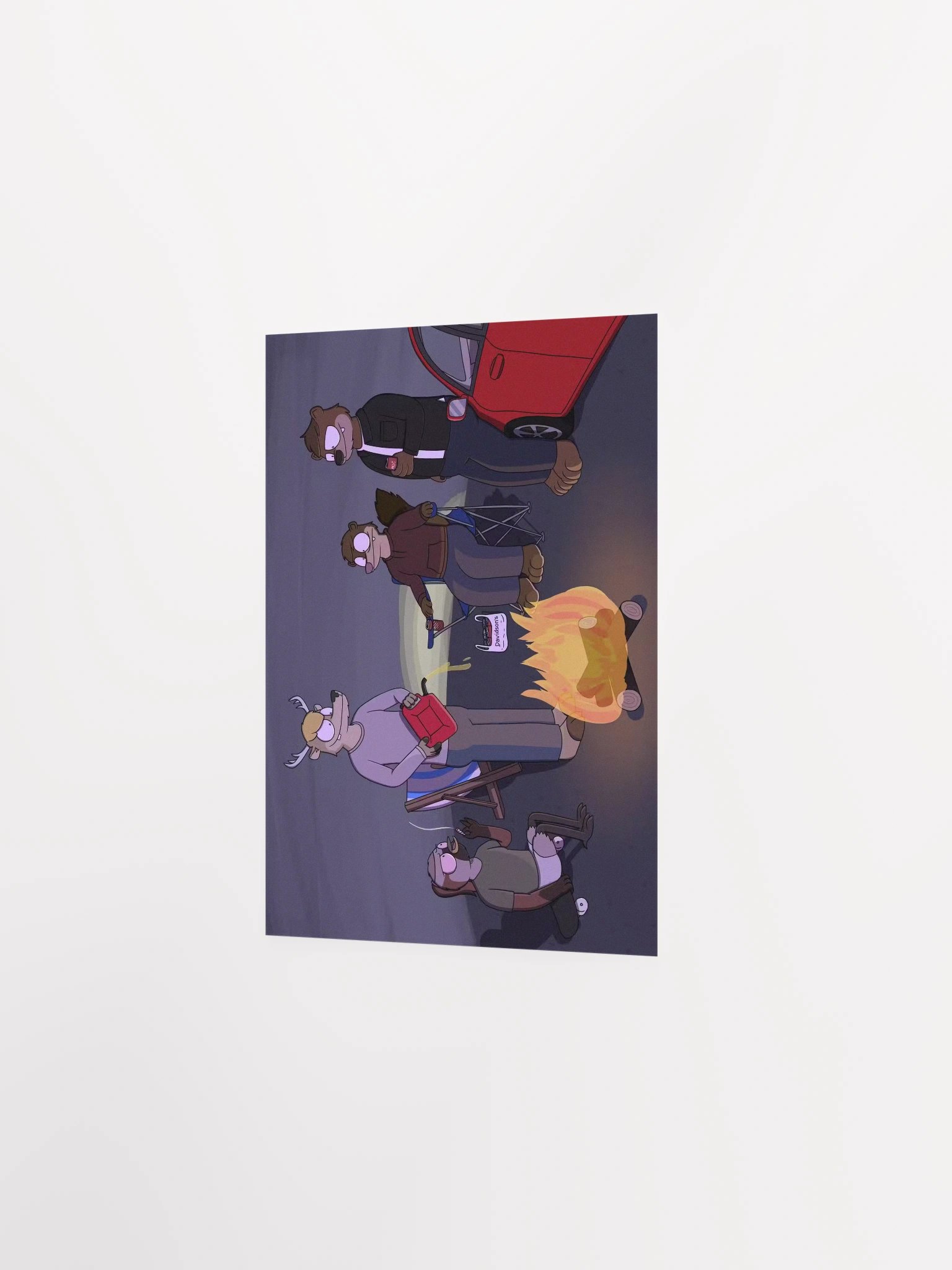 Fired Up Print product image (7)