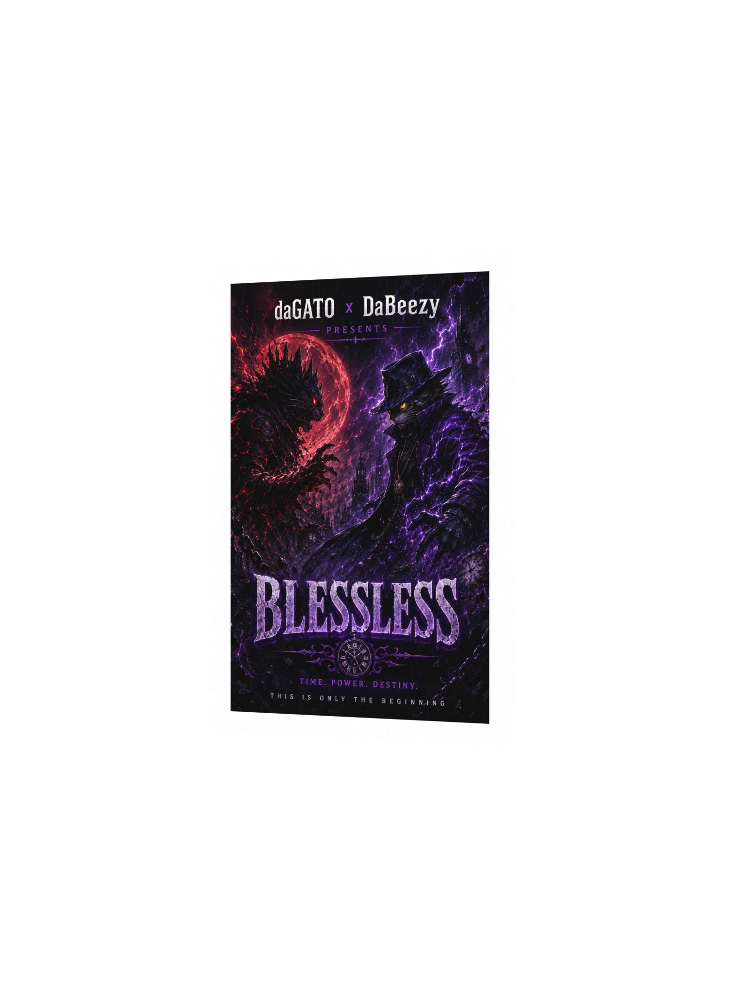 BLESSLESS: Time, Power, Destiny — Limited Edition Poster product image (2)