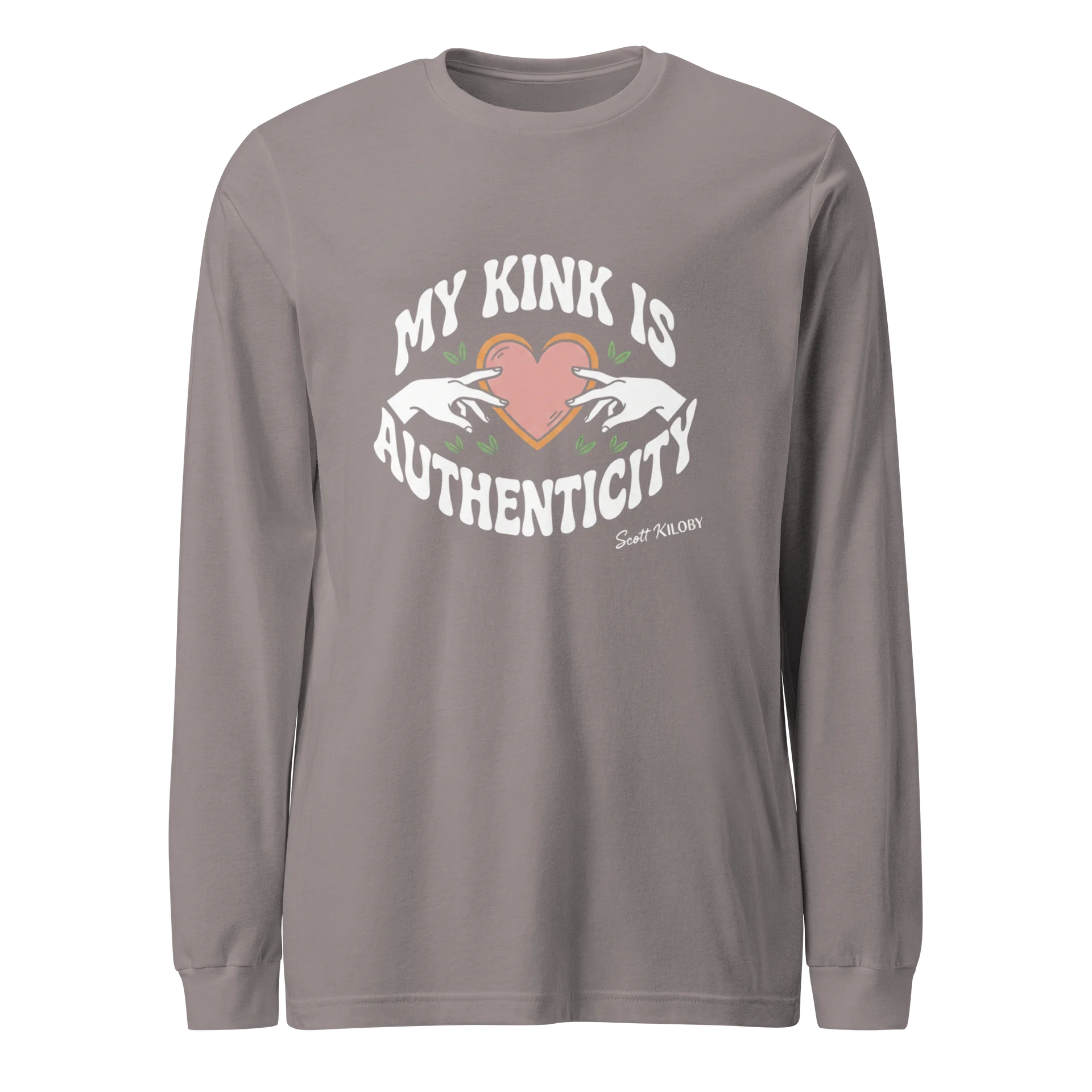 “My Kink Is Authenticity” Storm Supersoft Long Sleeve T-Shirt product image (1)