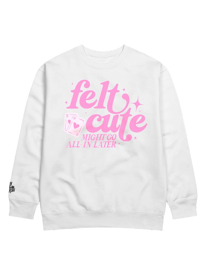 Felt Cute Sweatshirt product image (1)