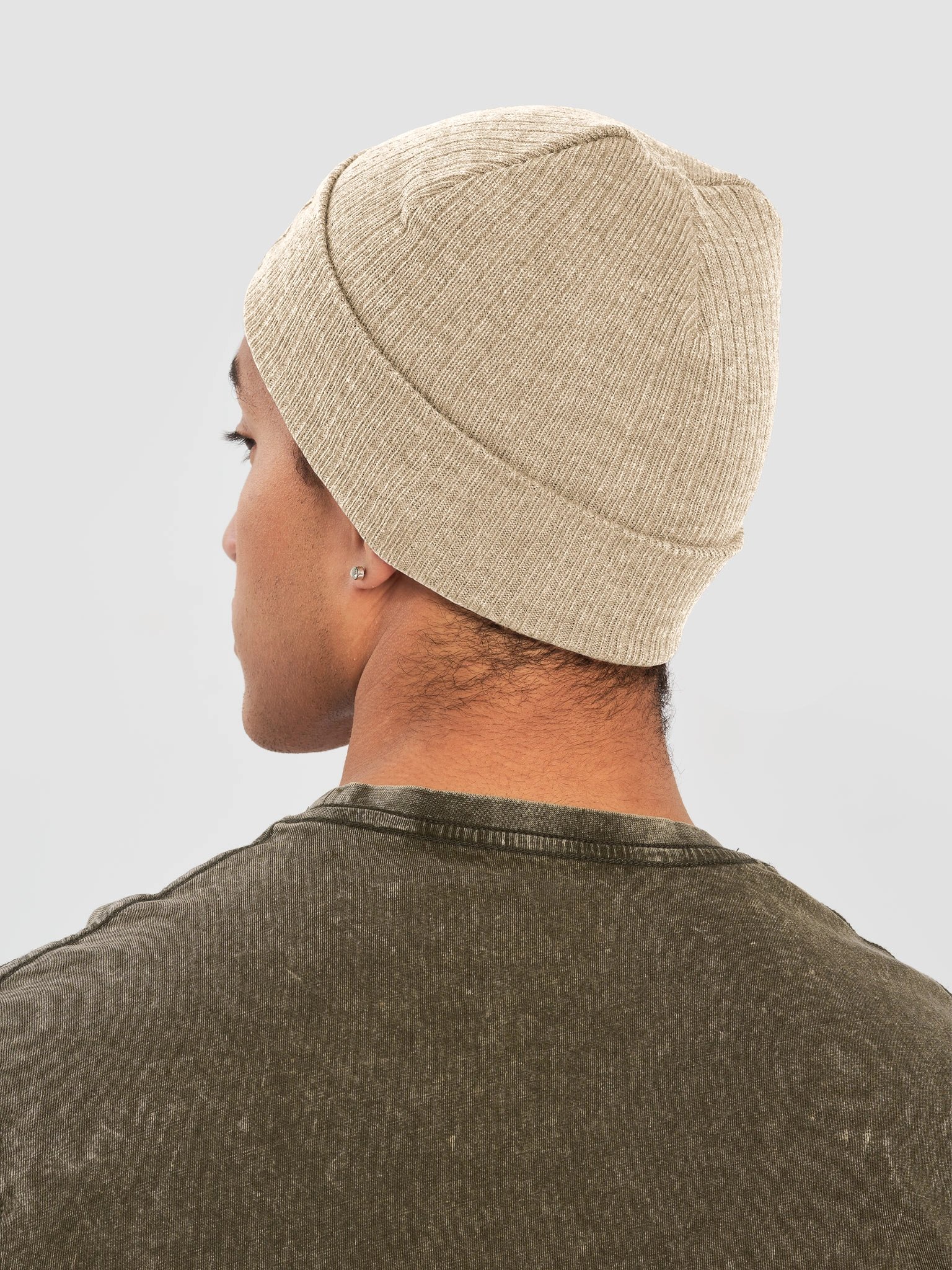 Warrior Regular Beanie (Beige) product image (5)