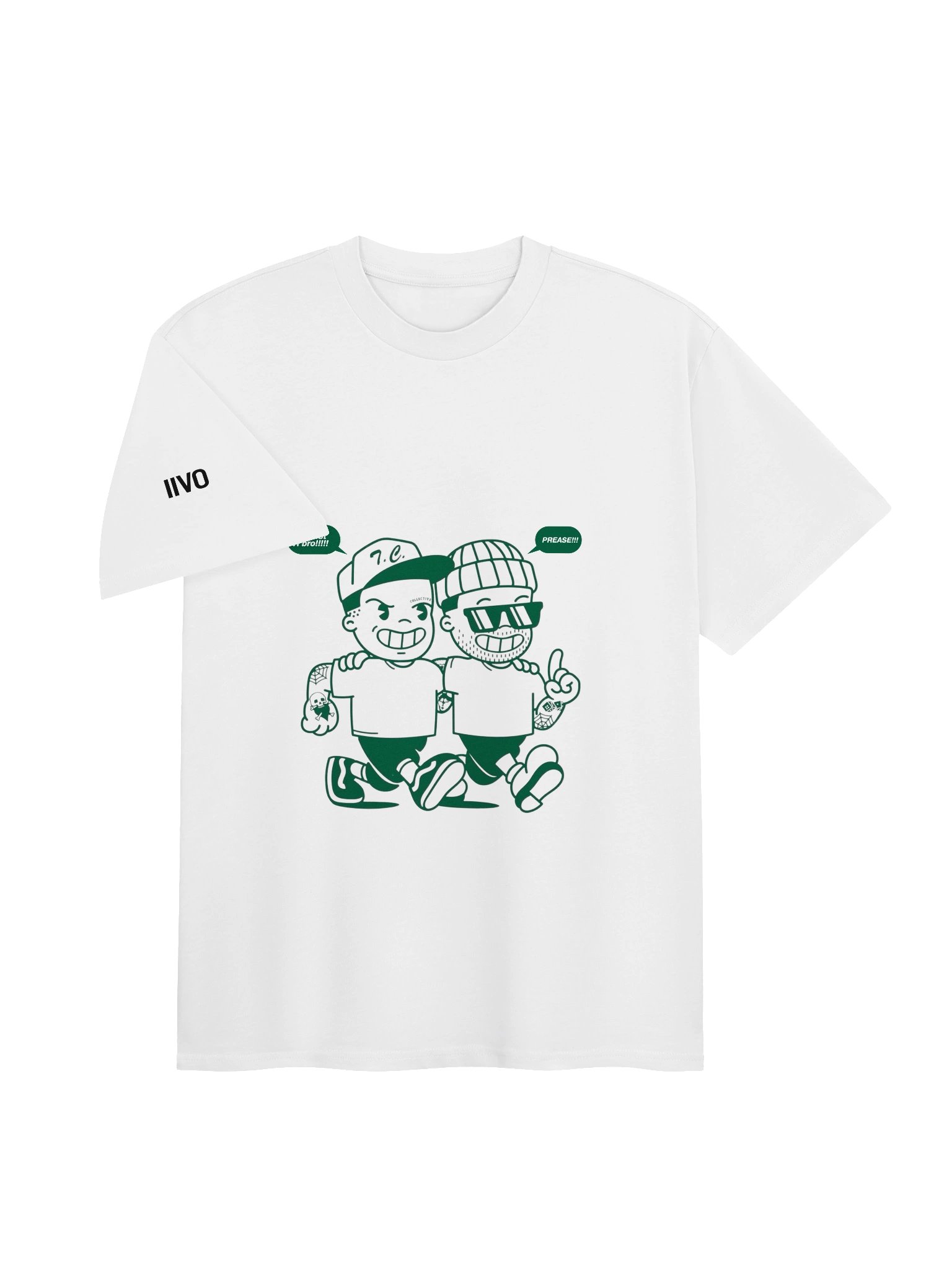 Prease White HeavyT-Shirt (International order) product image (3)