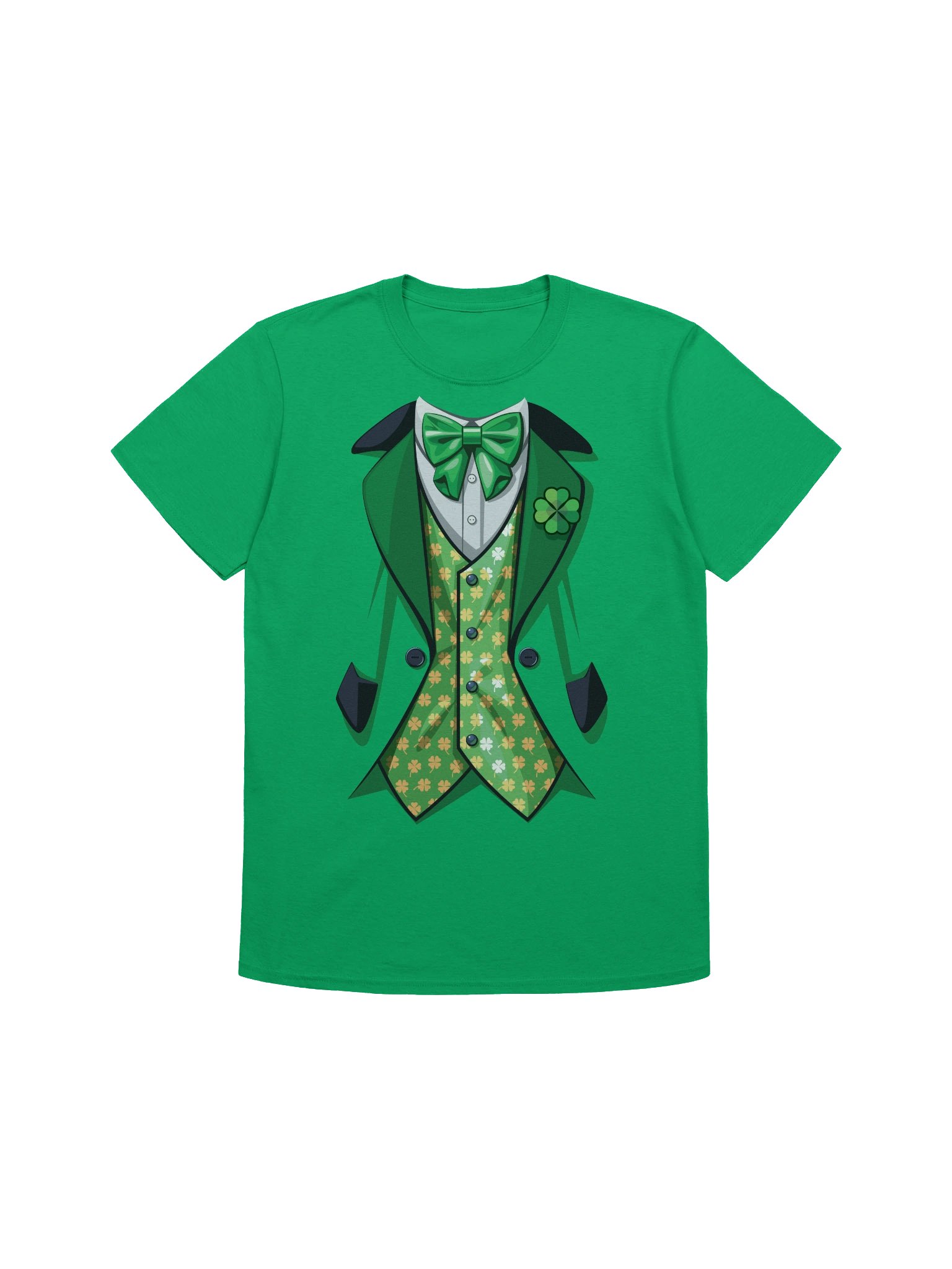 Leprechaun Tuxedo Costume Tee product image (2)