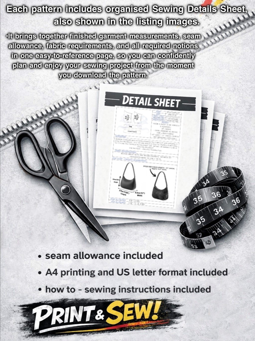 Ultimate Storage Bag - sewing pattern product image (3)