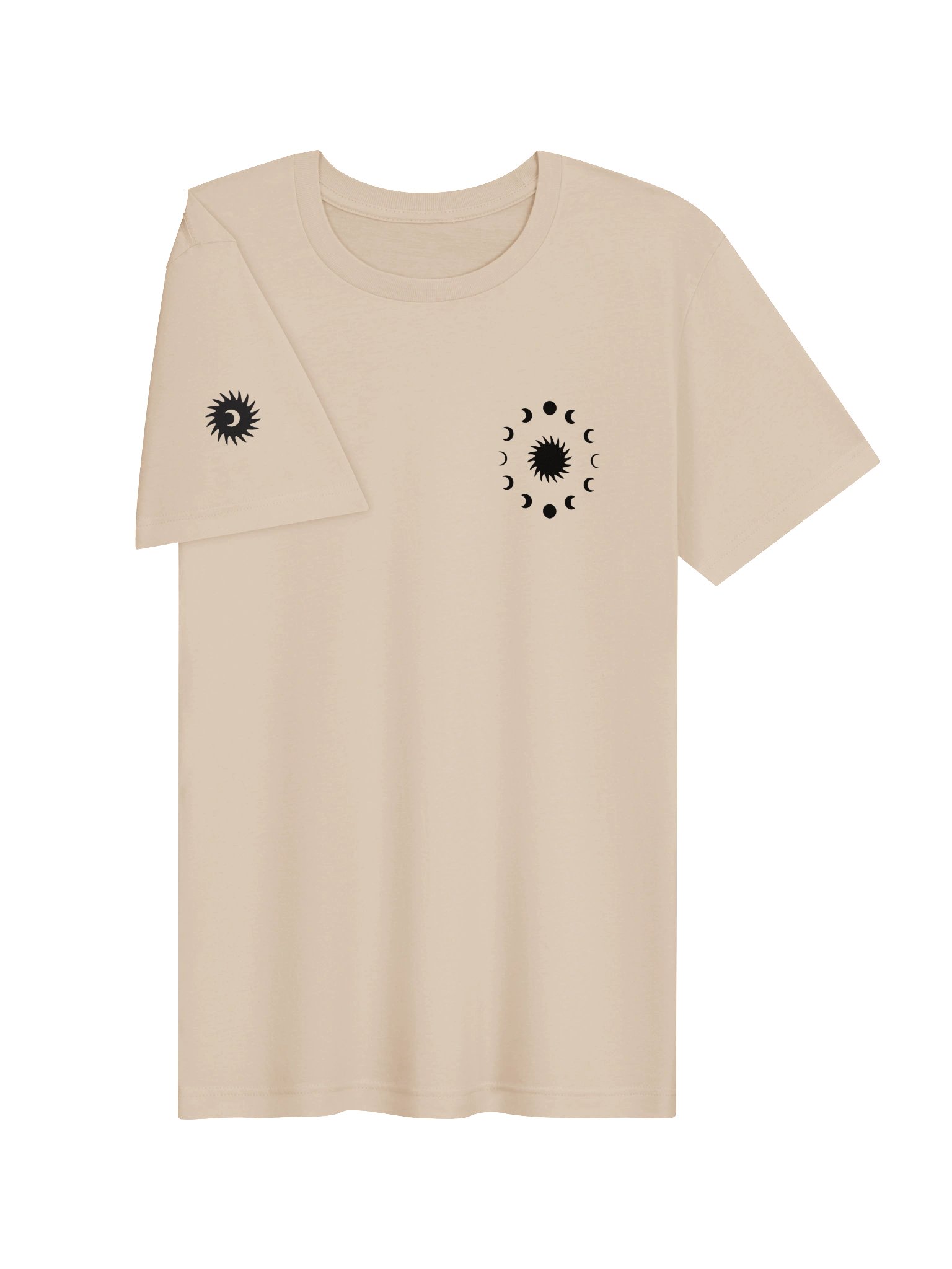 celestial 10:21 bhagavad gita tee - black artwork product image (3)