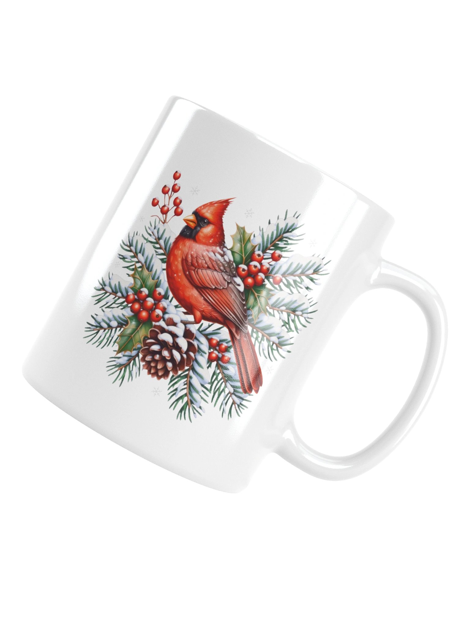 Festive Cardinal Christmas Coffee Mug product image (16)