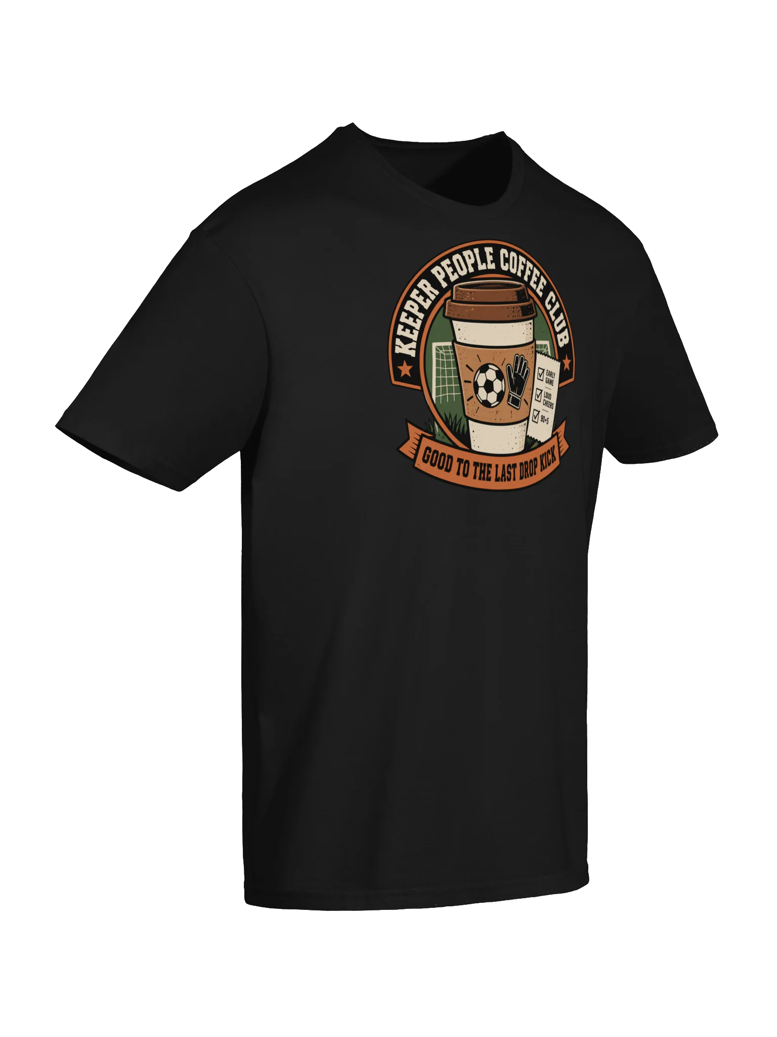 Keeper People Coffee Club Soccer Tee product image (74)