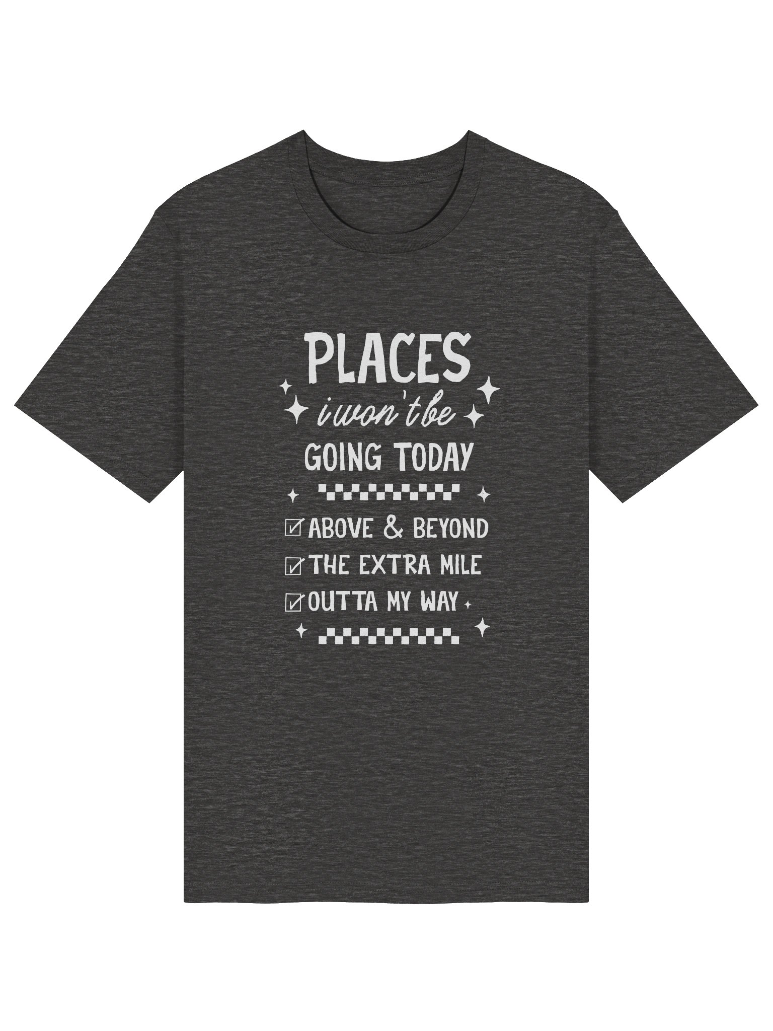 Funny Sarcastic Quote Unisex Organic T-Shirt product image (1)