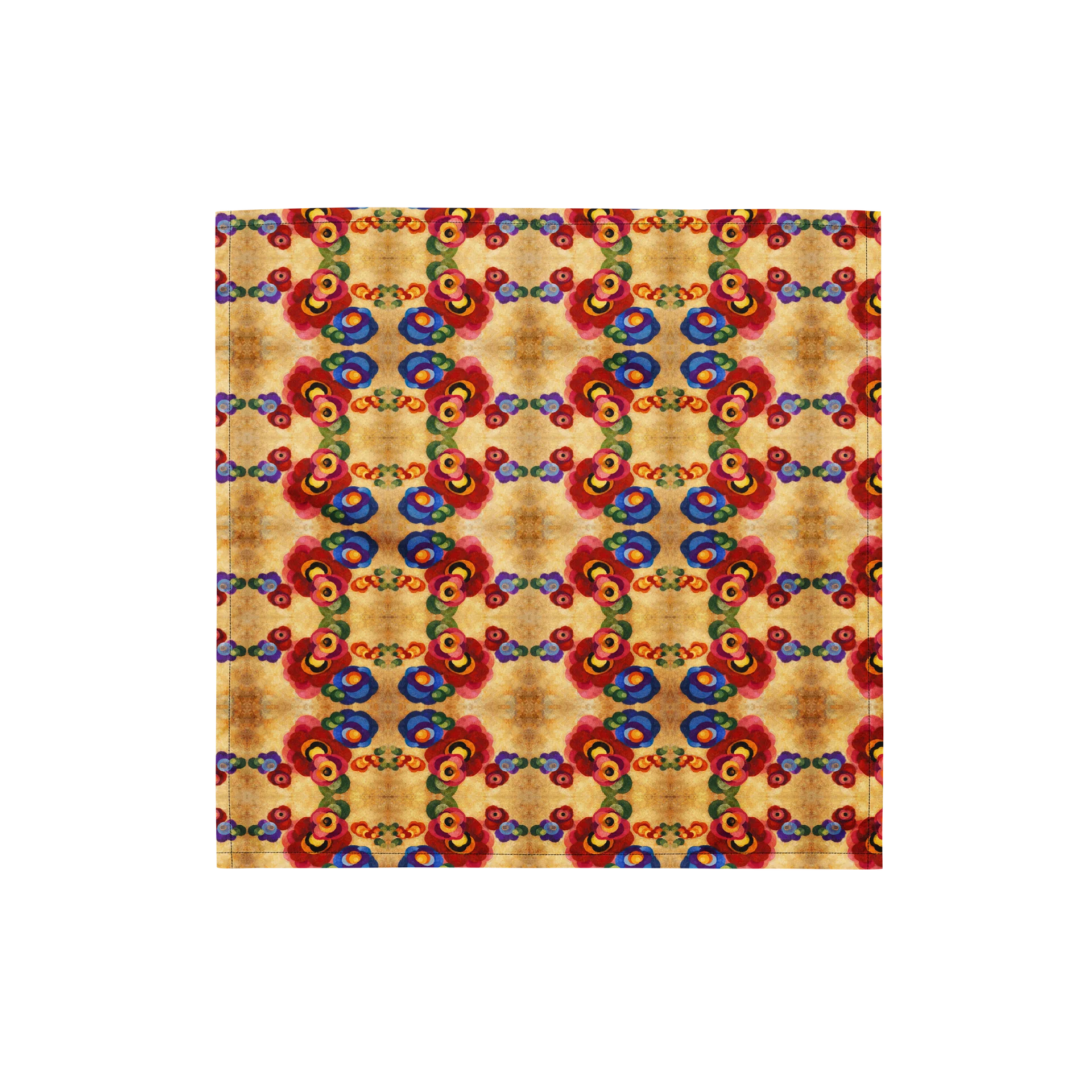Radiant Cycles Floral Bandana product image (1)