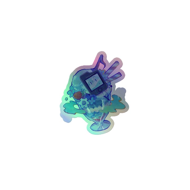 Holographic Leo Parfait Sticker product image (1)