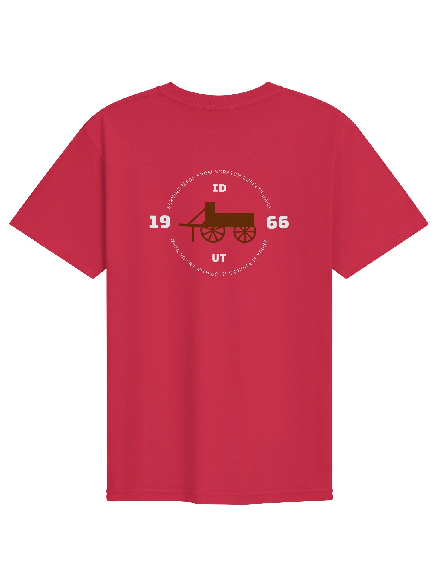 Heritage Tee - Red & White product image (2)