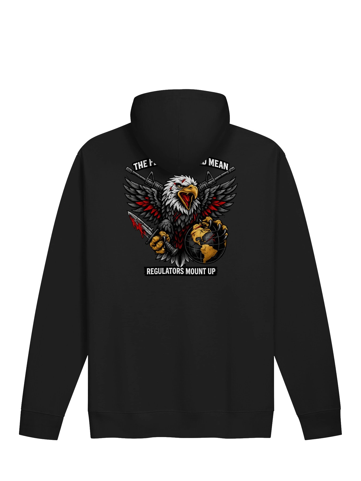 The Few Proud and Mean - Regulators Mount Up USMC Hoodie product image (4)