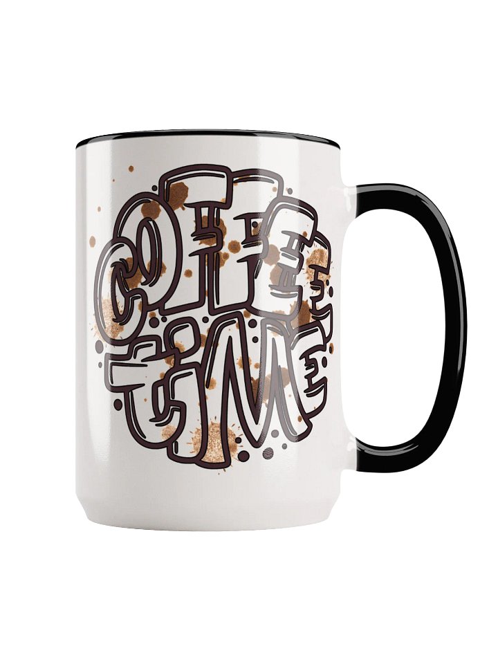 Playful COFFEE TIME Ceramic Mug product image (1)