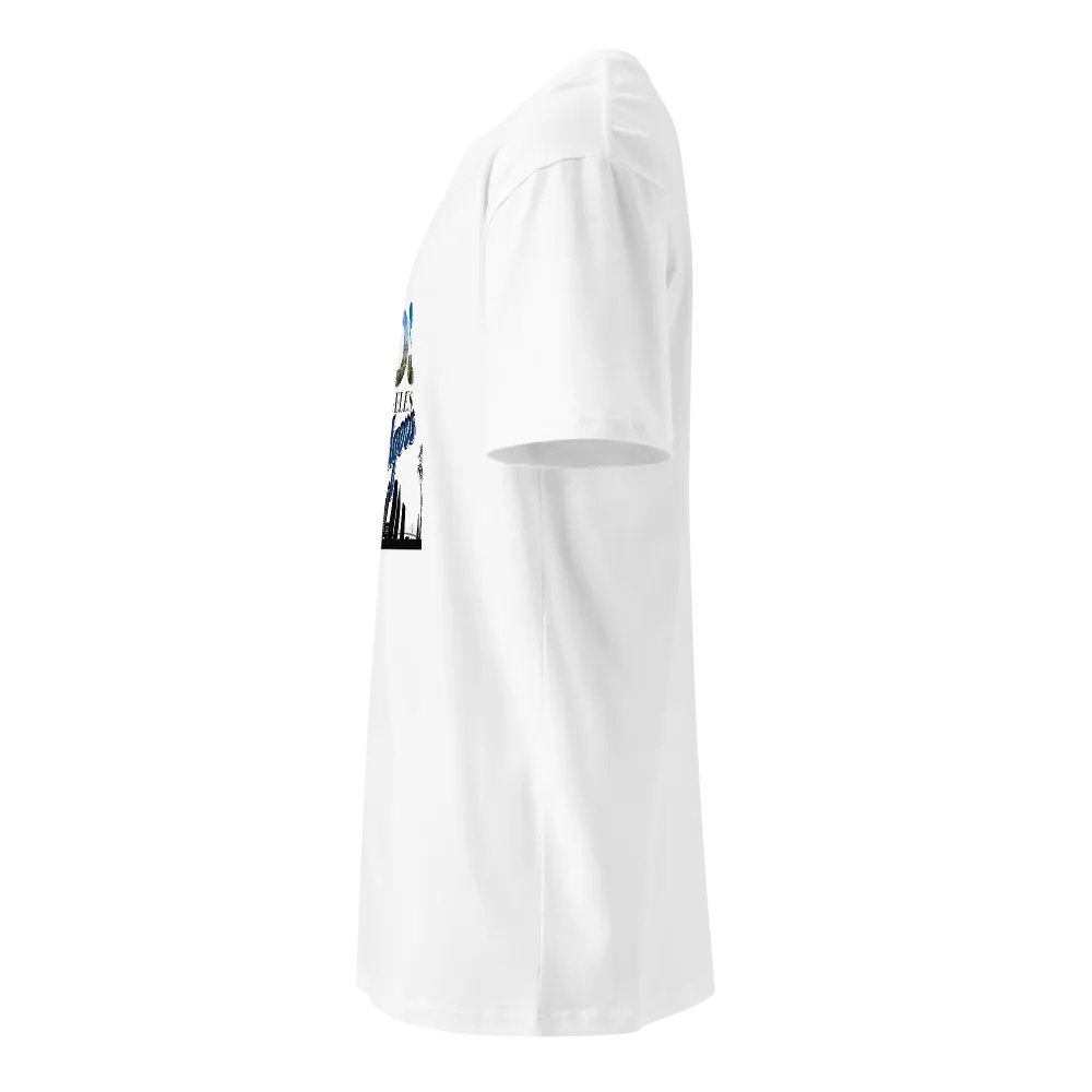 Los Angeles with DTLA and Dodgers (White T-Shirt) product image (5)