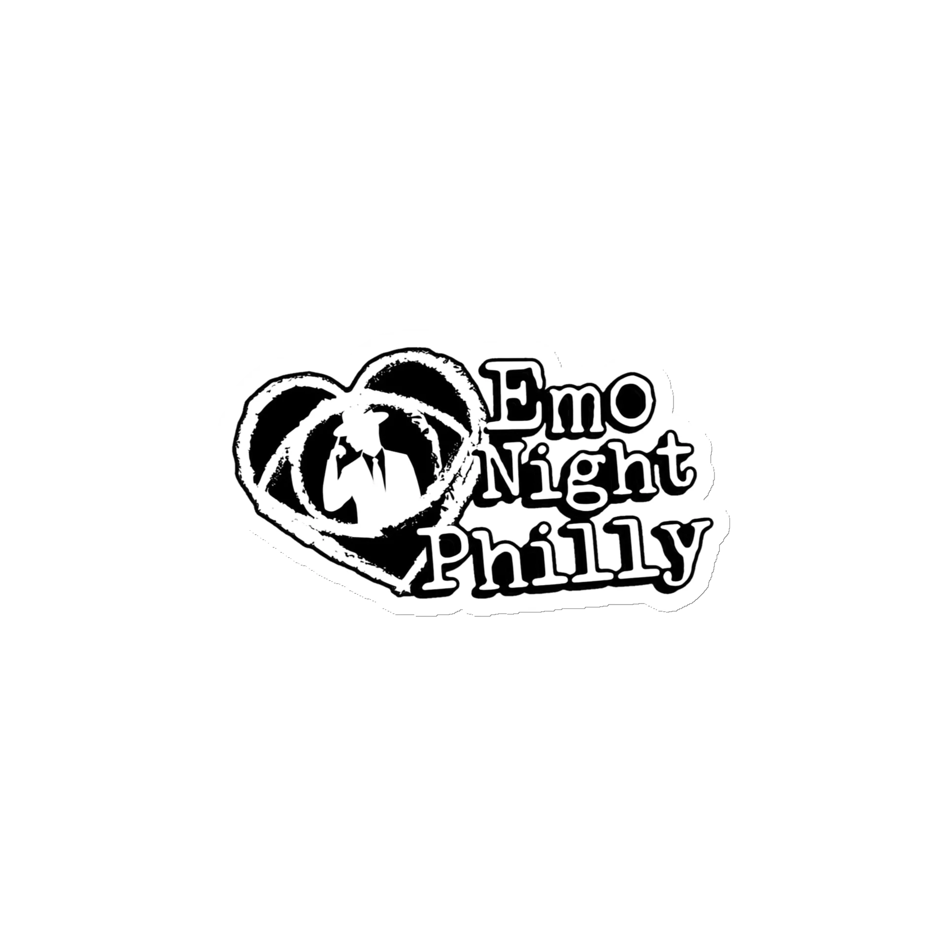 Emo Night Philly Magnet (4x4) product image (1)