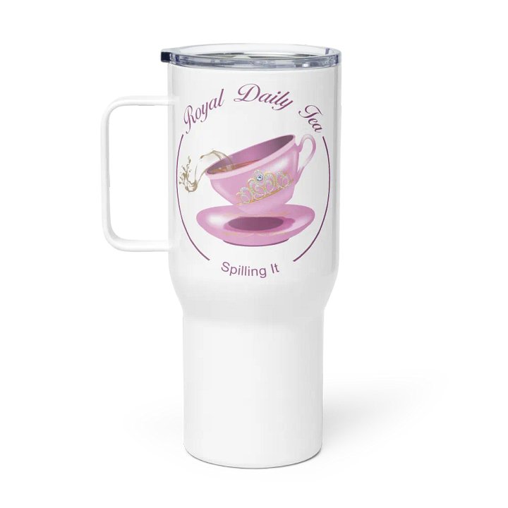 Royal Daily Tea Travel Tumbler White product image (1)