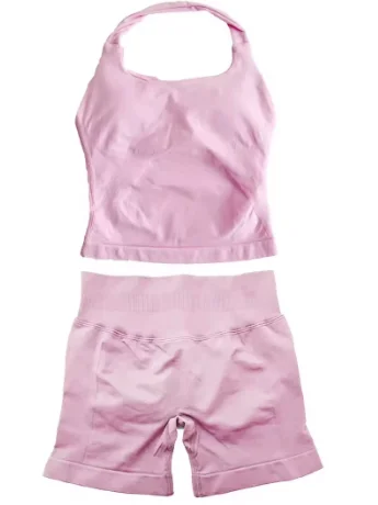 Electric Blue ⚡️ Summer Peach Halter Top Set Guaranteed 🍑 product image (10)