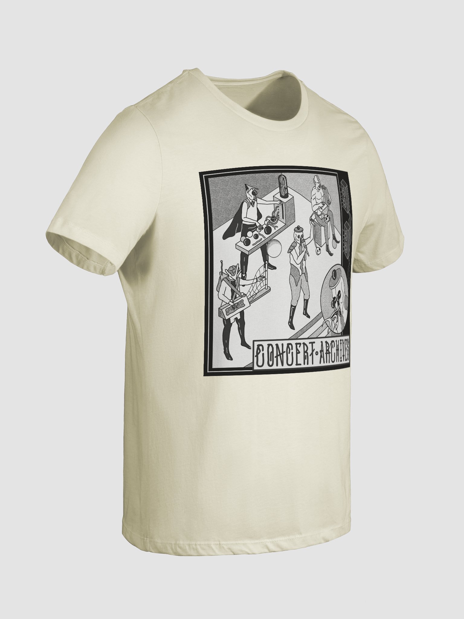 Psychedelic Alien Band T-Shirt (W) product image (3)