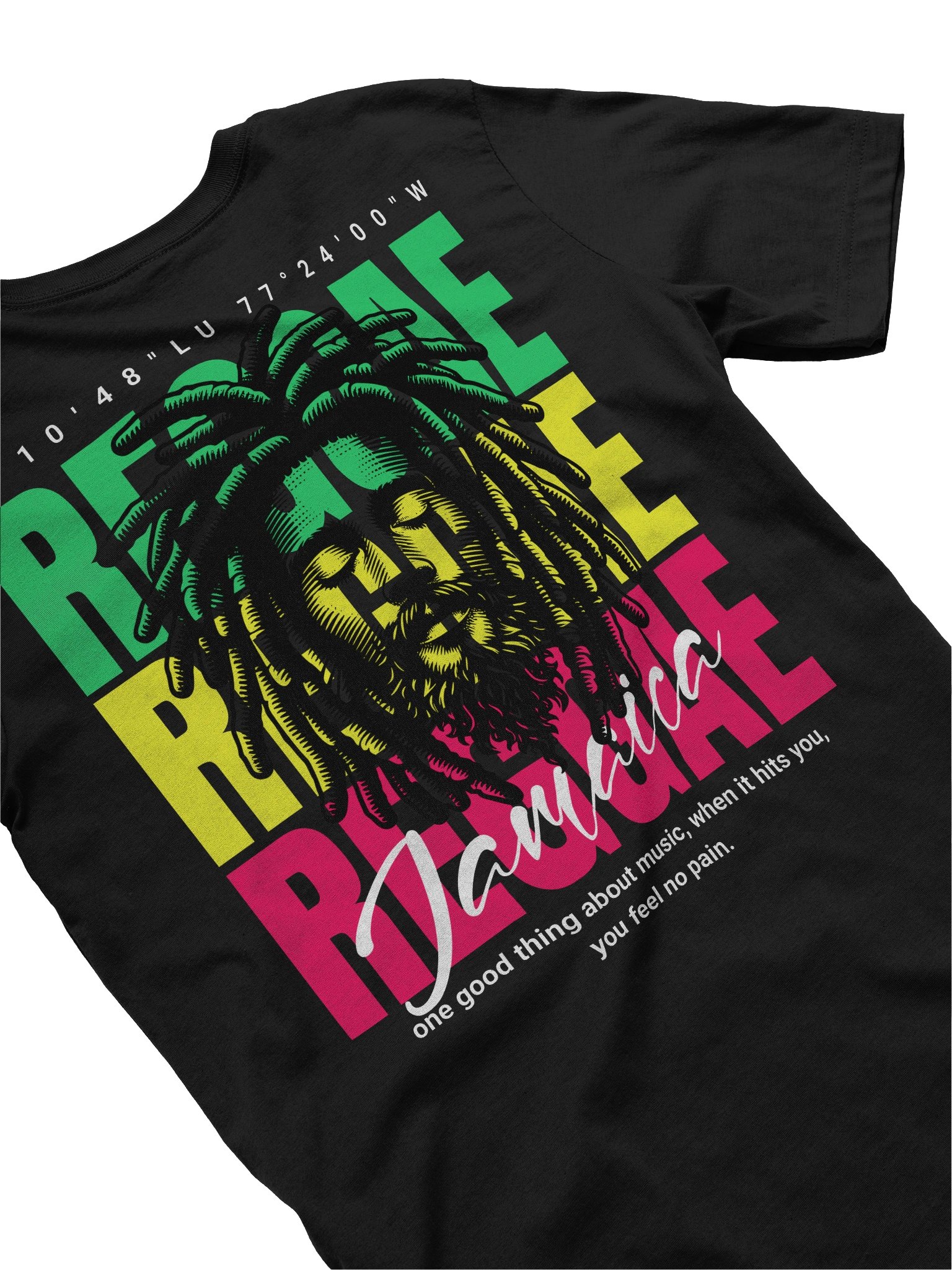 Vibrant Reggae Jamaika Graphic T-Shirt for Music Lovers product image (4)