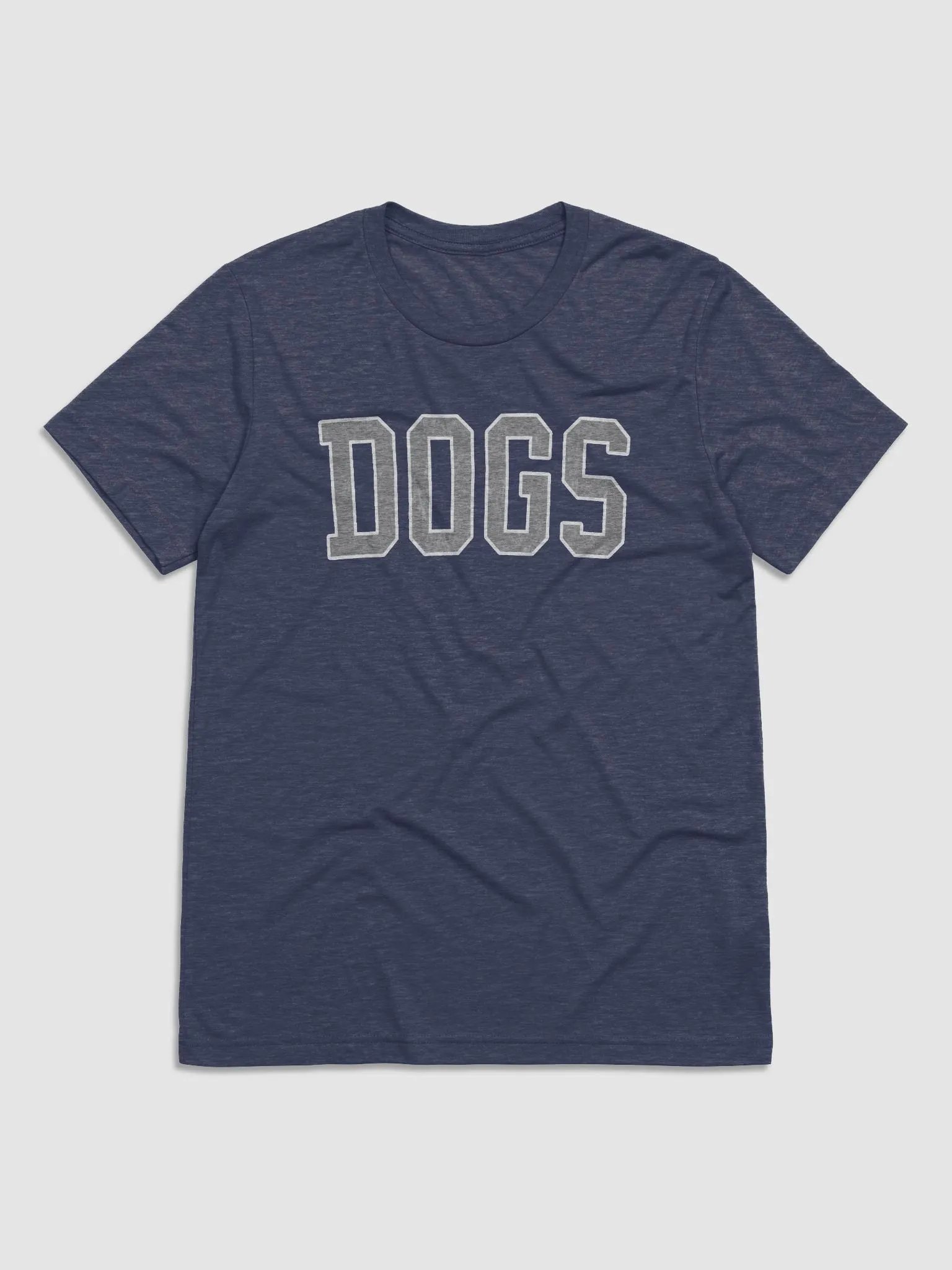 TEAM DOGS - Grey Heather Text product image (2)