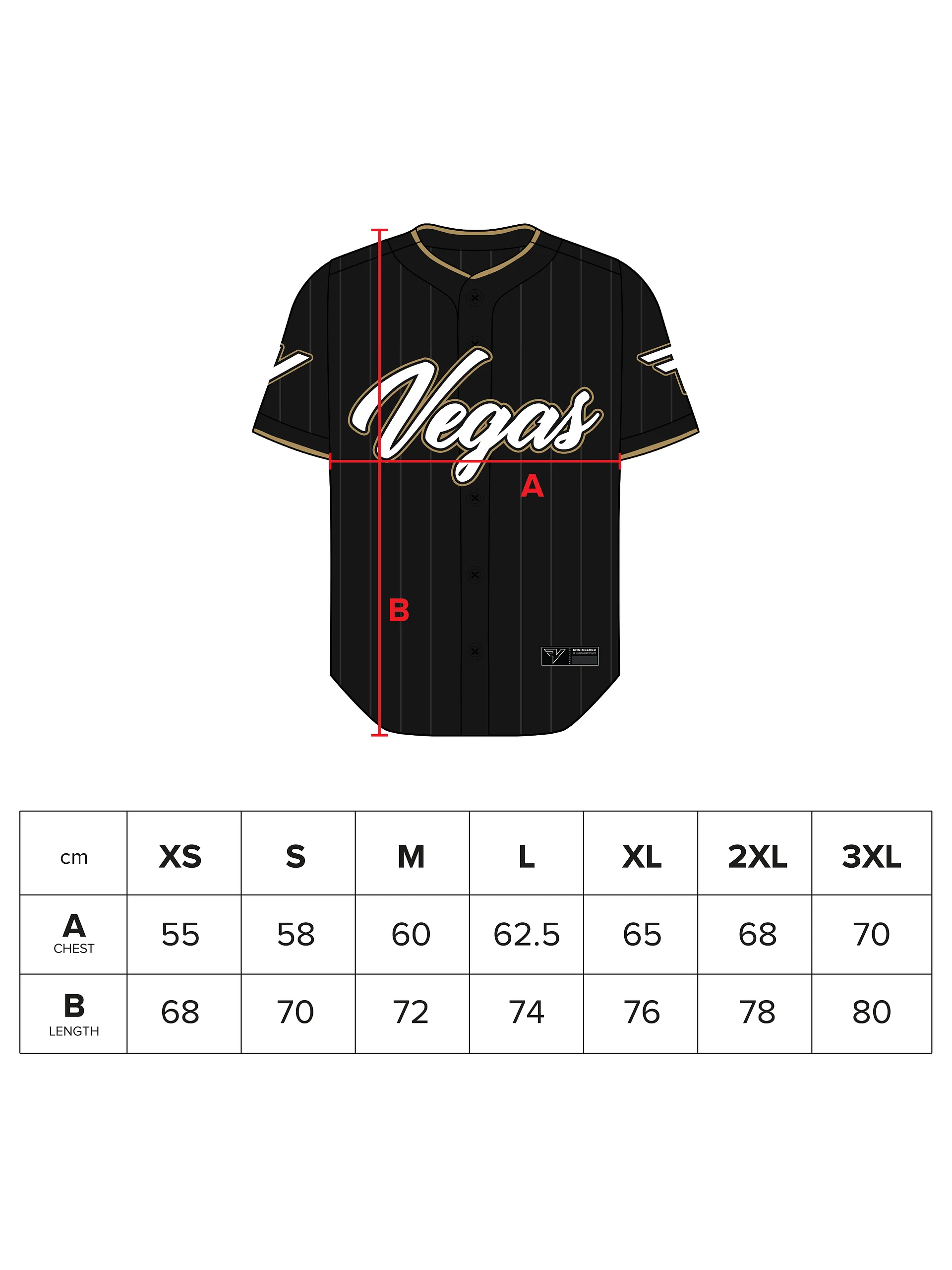 FaZe Vegas Champs 2026 Baseball Jersey product image (6)