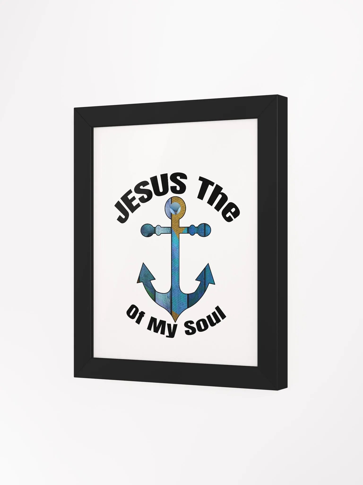 Iridescent Anchor Framed Poster product image (19)