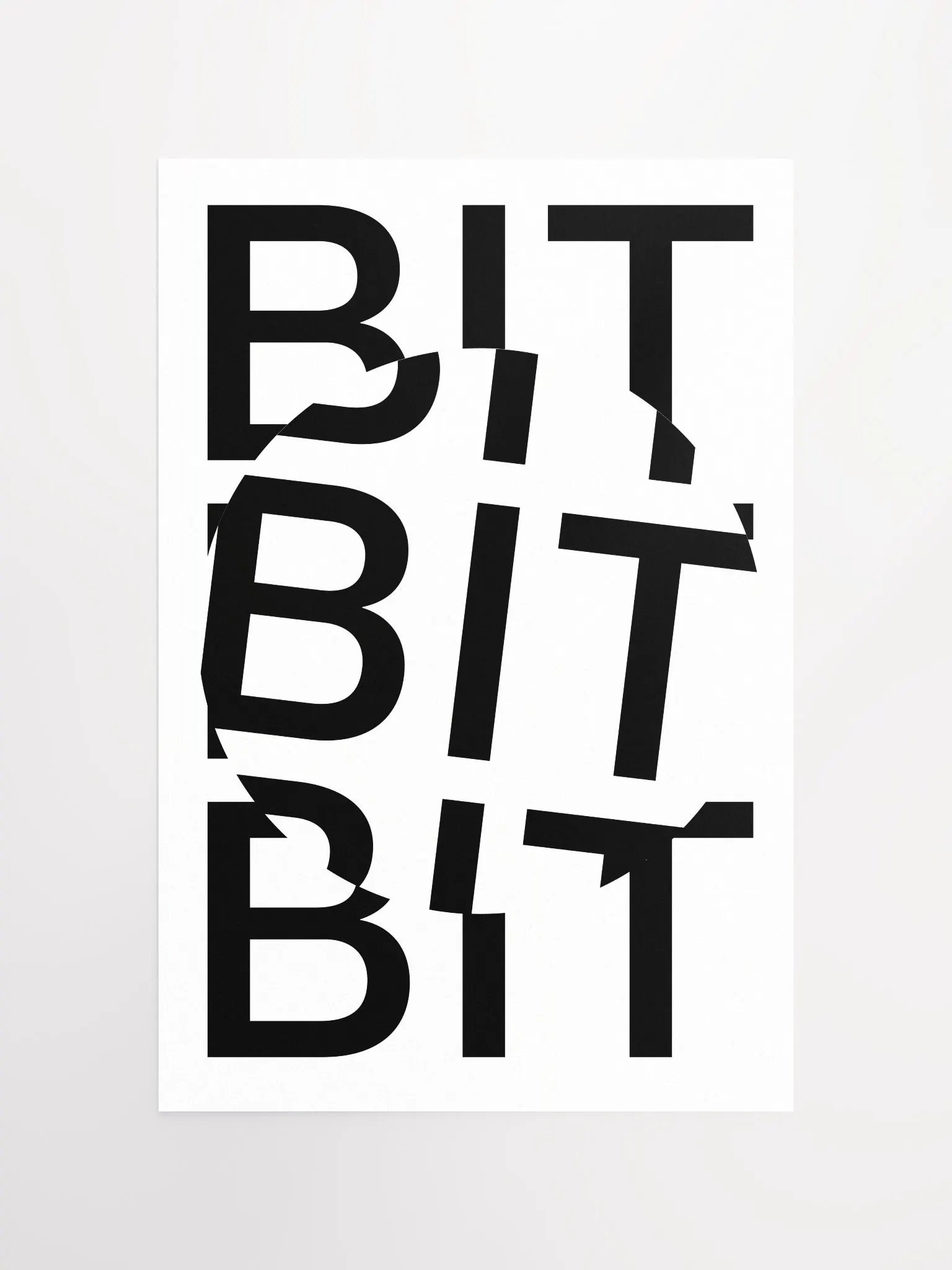Bit Coin Poster (white) product image (4)