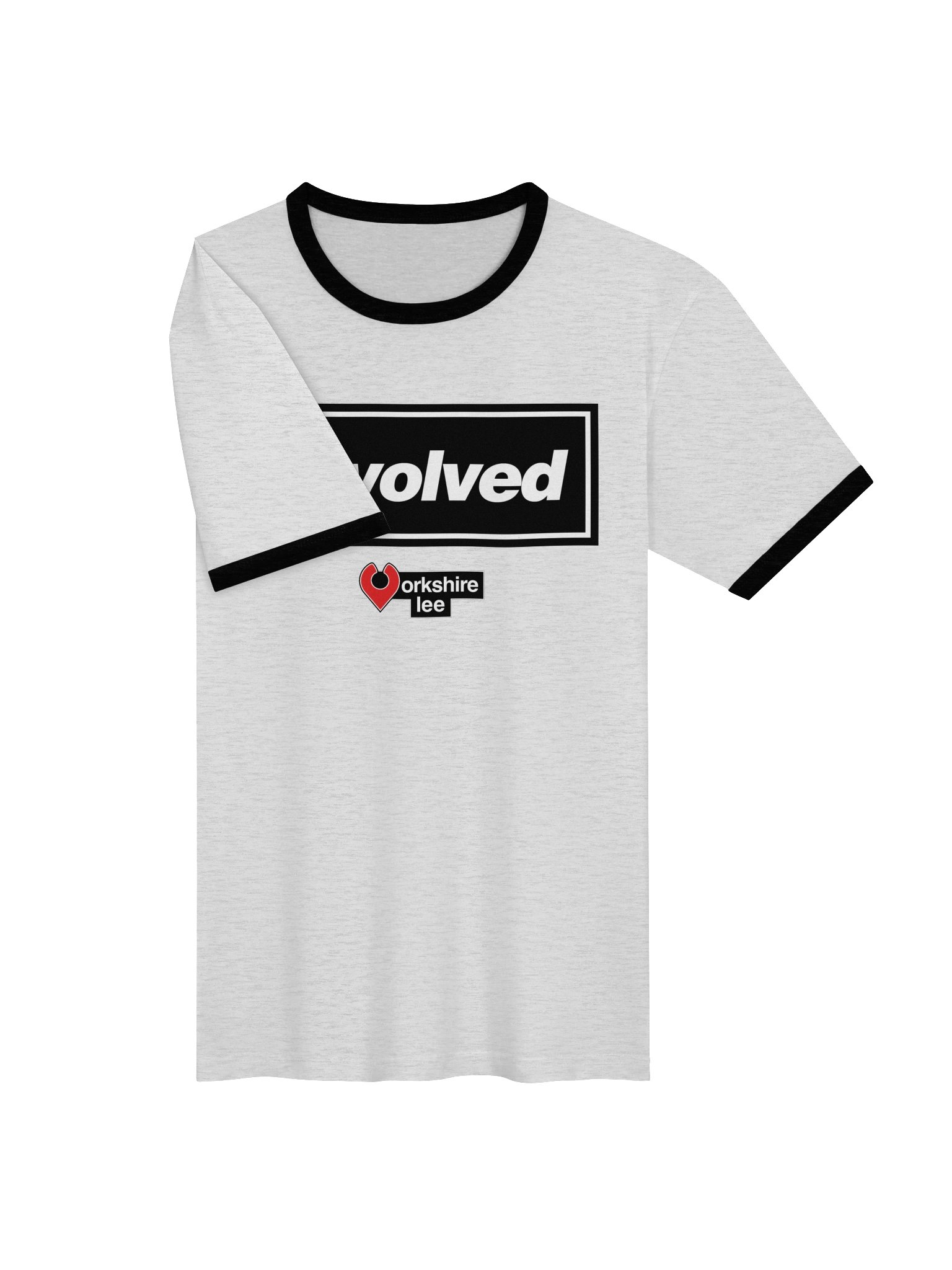 Involved (indie band style) ringer T-shirt (DTFx print) product image (10)