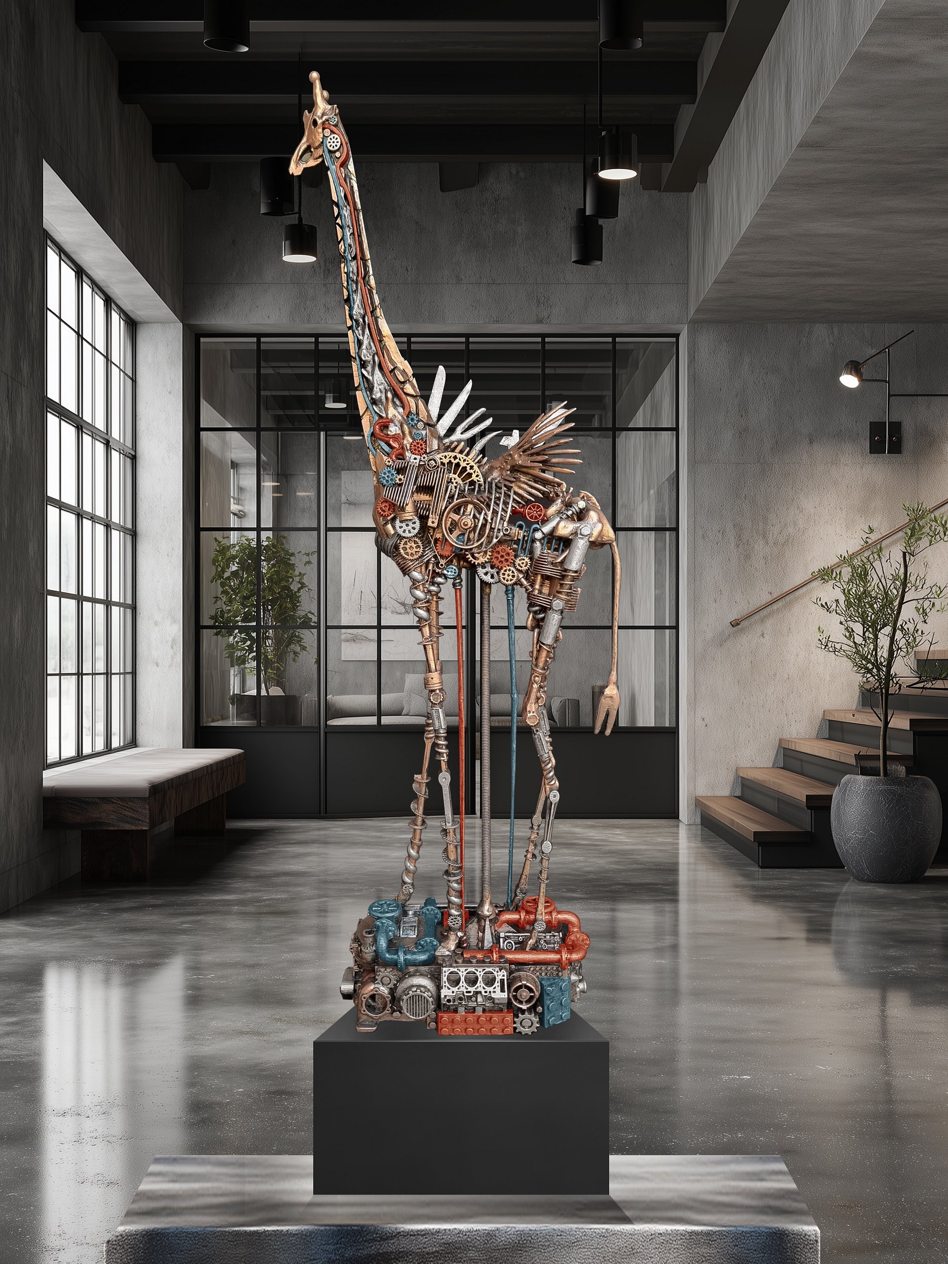 The Sentinel: Giraffe Structural Study | 537mm (21.1") product image (3)