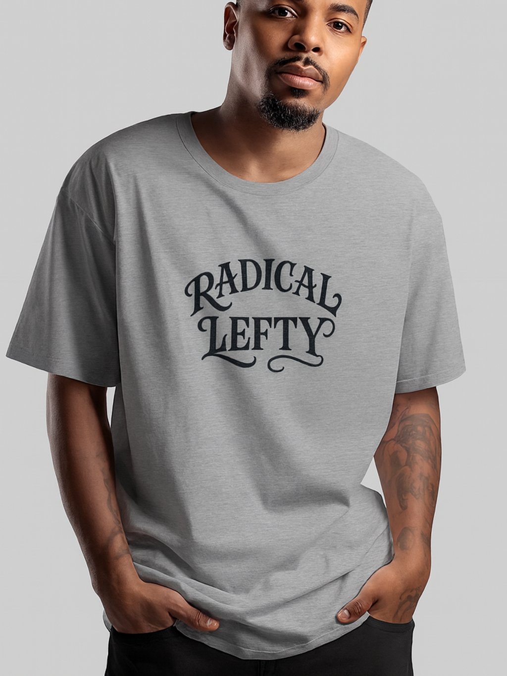 Radical Lefty Typography T-Shirt product image (2)
