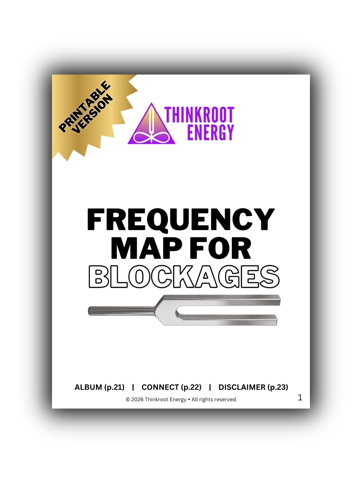 Frequency Map for Blockages | MP3 ALBUM + GUIDE product image (5)