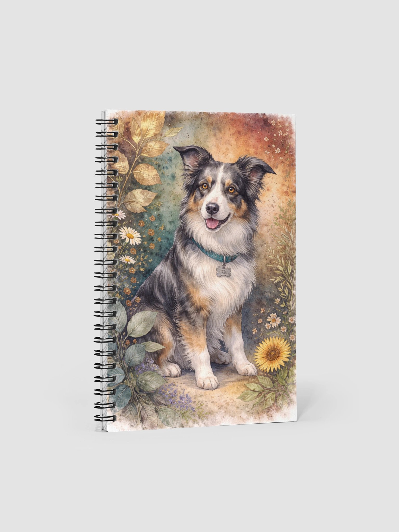 Serene Paws Spiral Notebook product image (1)