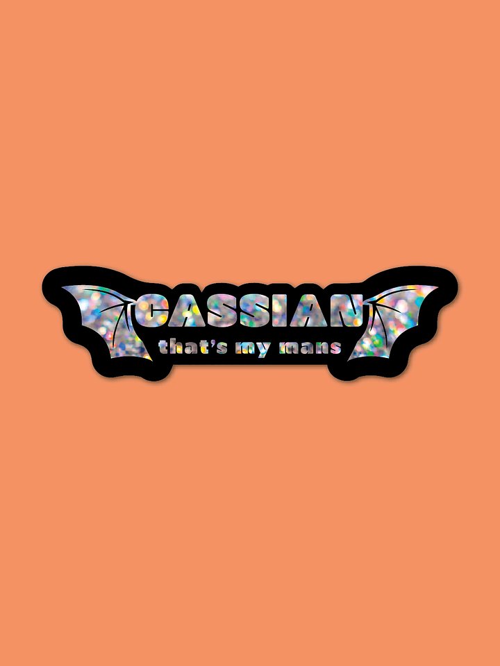 Cassian Sticker (Glitter) product image (1)