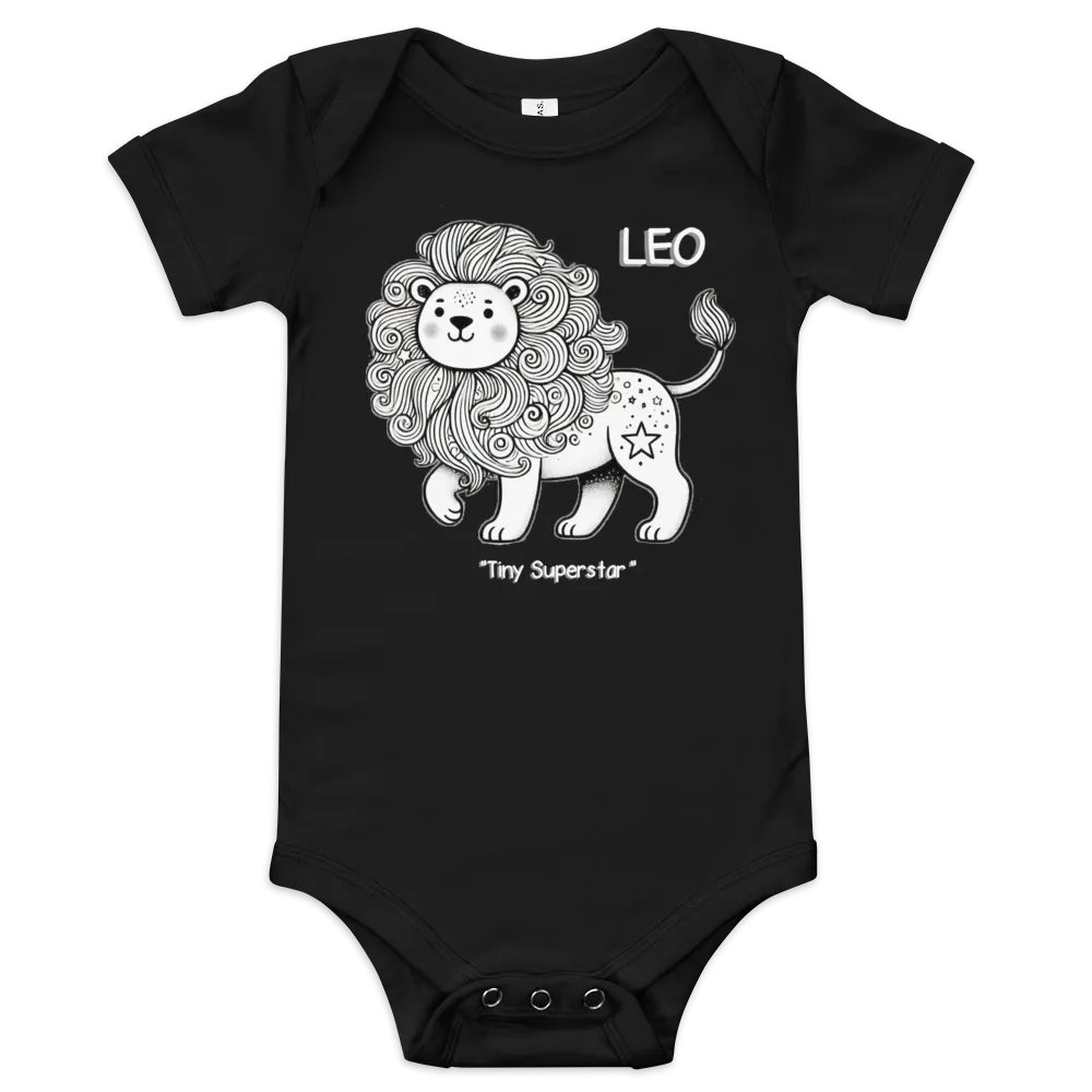 Tiny Superstar Lion Baby Onesie product image (1)
