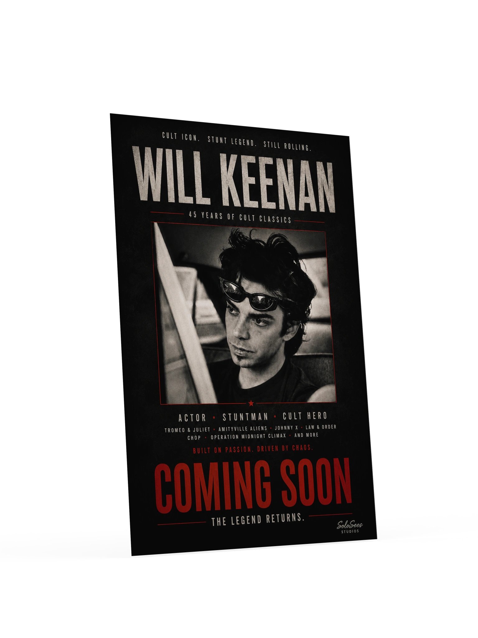 Will Keenan "The Legend Returns" Poster 12x18 product image (4)