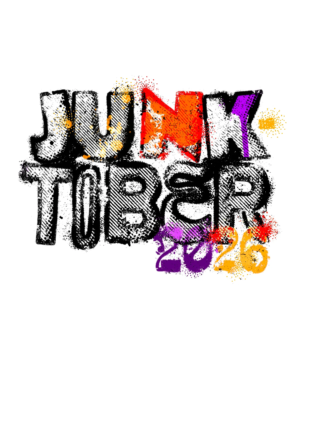 Junktober 2026 Hoodie! (Dark Mode) product image (3)