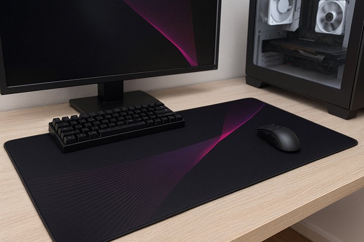 PulseLine - Mouse Pad Large - 12” x 22” product image (2)