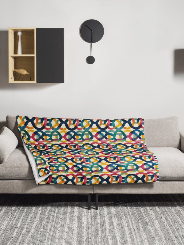 Neurodiverse Pattern Blanket product image (4)